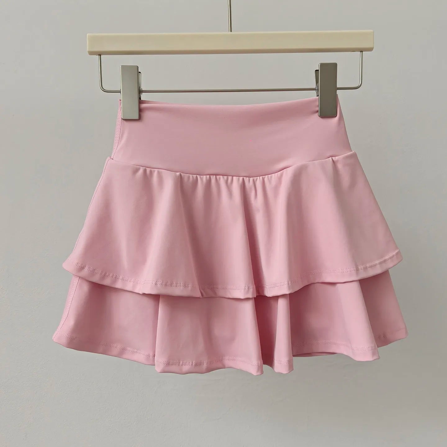 Cake Skirt Anti-exposure Tennis Sports Skirt High-waisted Quick-drying Badminton A-line Skirt Fitness Dance Yoga Shorts Clothing