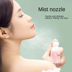 Travel Spray Bottle, Mini Refillable Small Spray Bottles with Fine Mist Nozzle for Hair Face Water Alcohol Plants, 1pcs 30ml