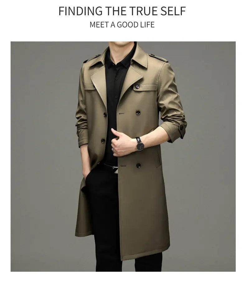 Smart Casual Double Breasted Trench