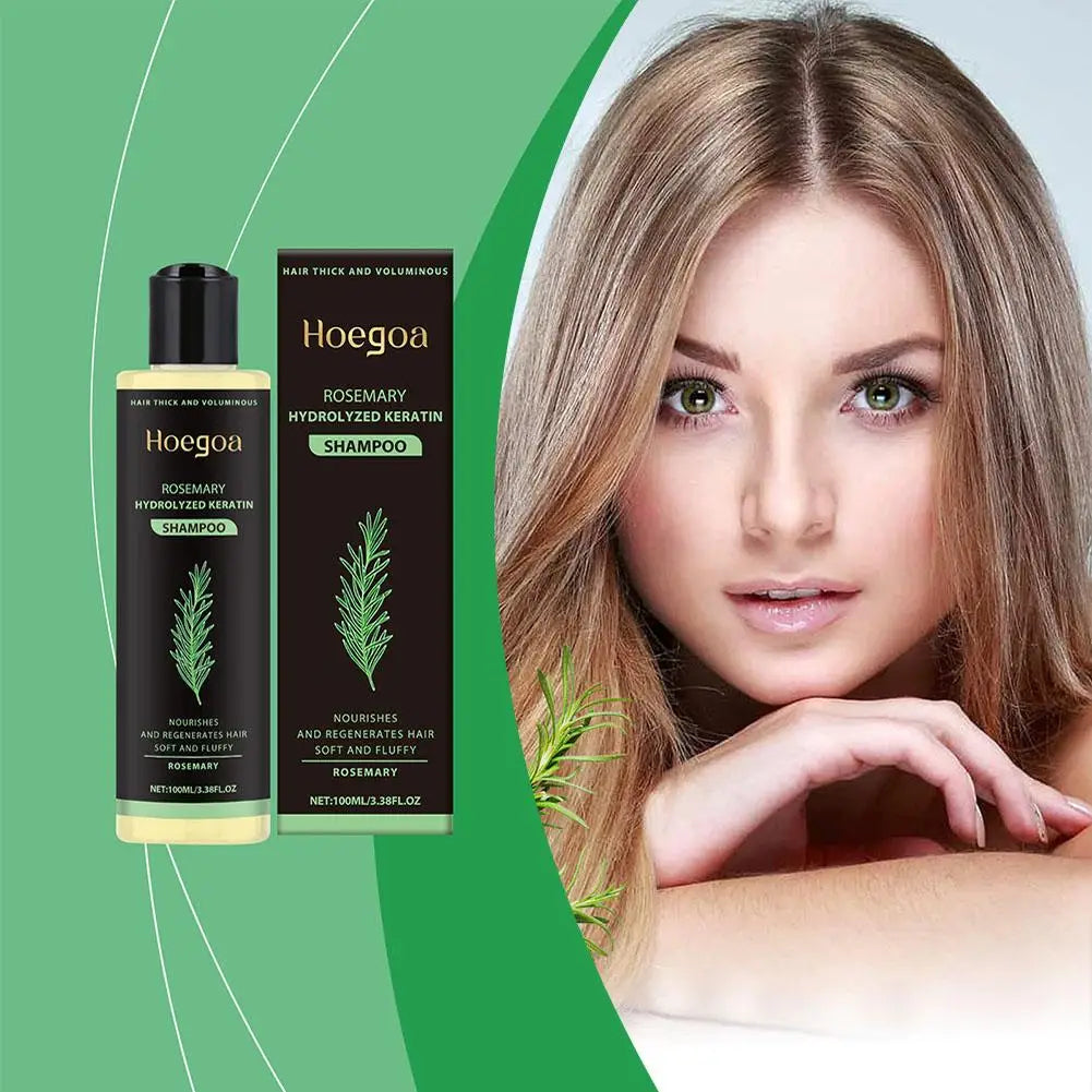 1/2PCS Rosemary Hair Growth Shampoo Organic Rosemary Oil for Hair Growth, Natural Anti Loss Thickening Shampoo for Thinning Hair