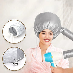 Hair Dryer Drying Cap Hair Treatment Perming Drying Cap Warm Air Drying Care Cap Hair Steaming Treatment Hair Care Thermal Hat
