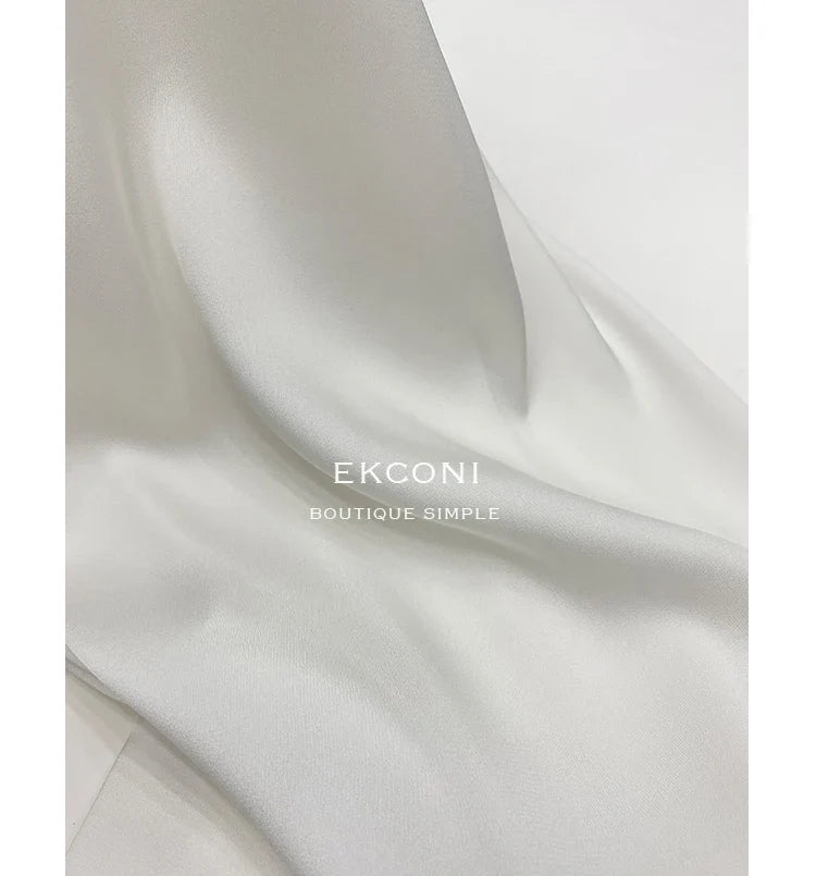 Elegant Satin Office Casual Shirt