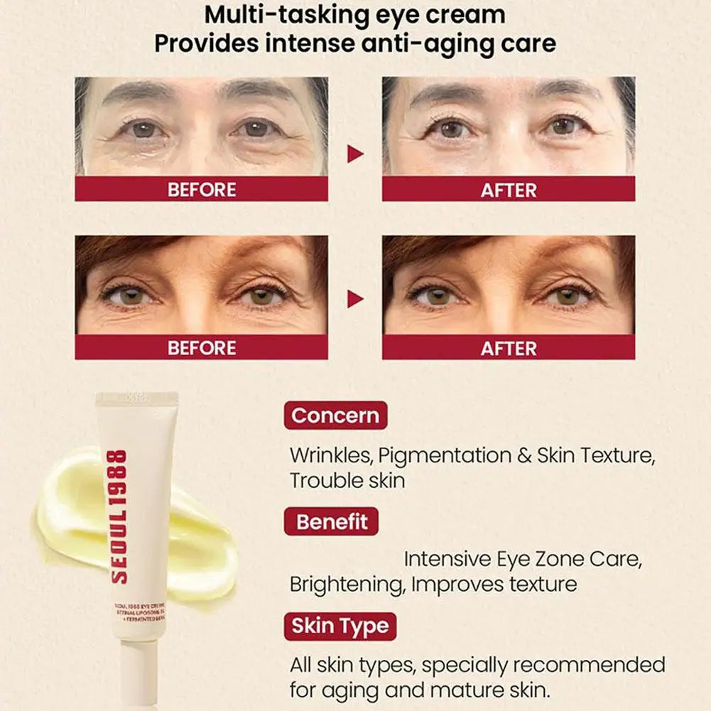 Seoul 1988 Anti-Age Facial Skincare Set Collagen Niacinamide Cream Whitening Moisturizing Non-sticky Natural Skin Care Cosmetic