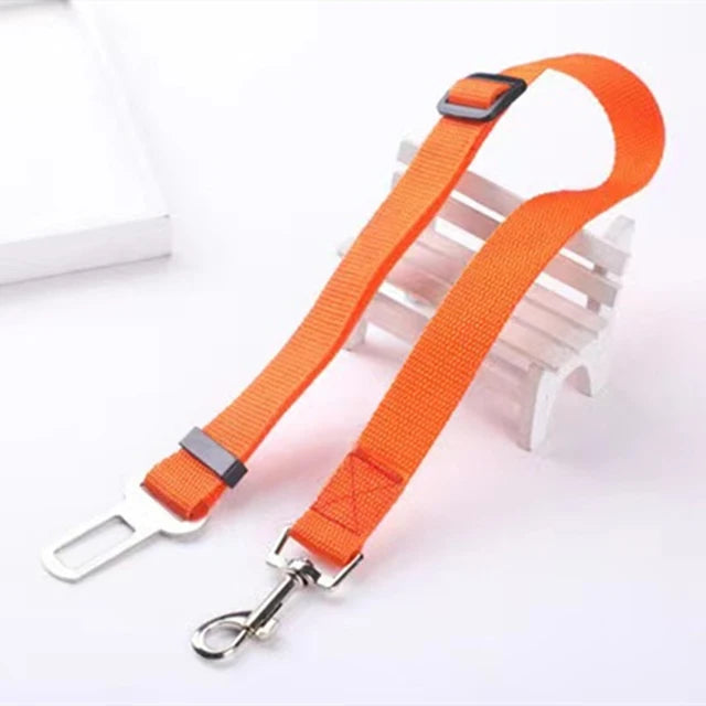 Car Seat Belt Pet Dog Leash Adjustable Lead Leash Safety Travel Clip Puppy Collar Leash Pet Supplies Dog Accessories Dropship