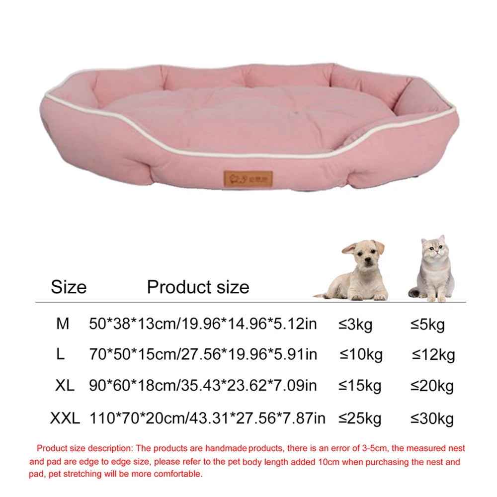 Bite-Resistant Four Season Square Bed