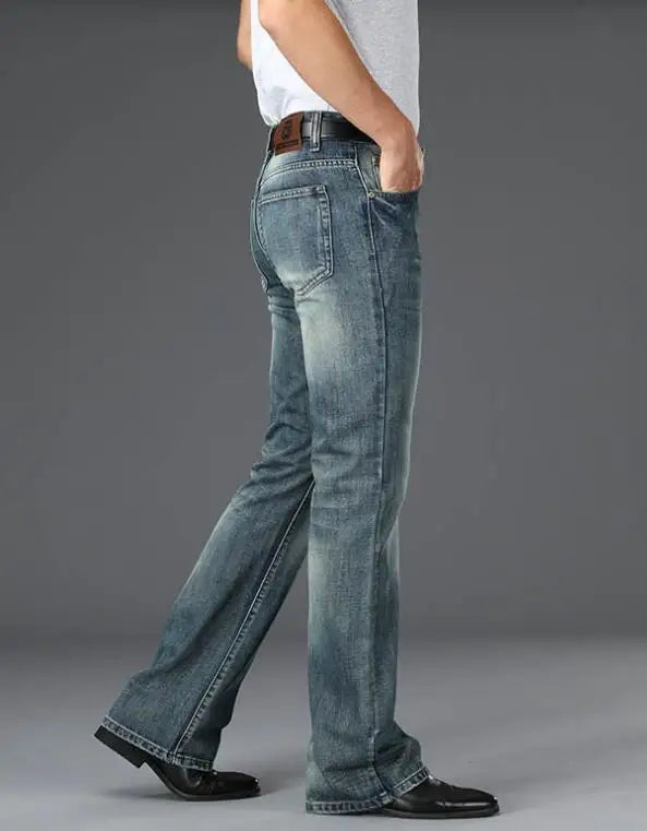 Flared Jeans Loose Men Jeans