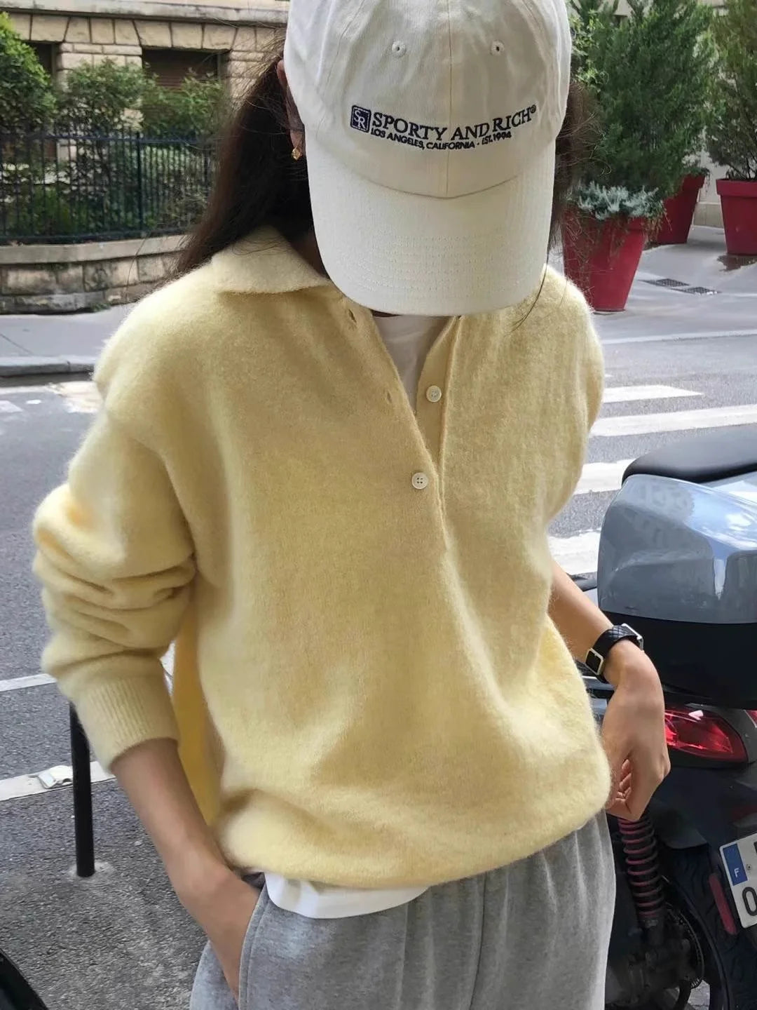 Wool Knitted Casual Pullover Sweater