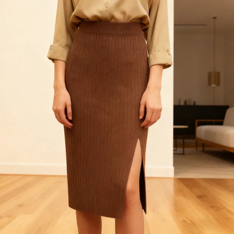 Womens Knitted Skirts Premium Edition