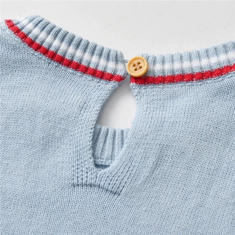 Knitted Summer Baby Boy Set