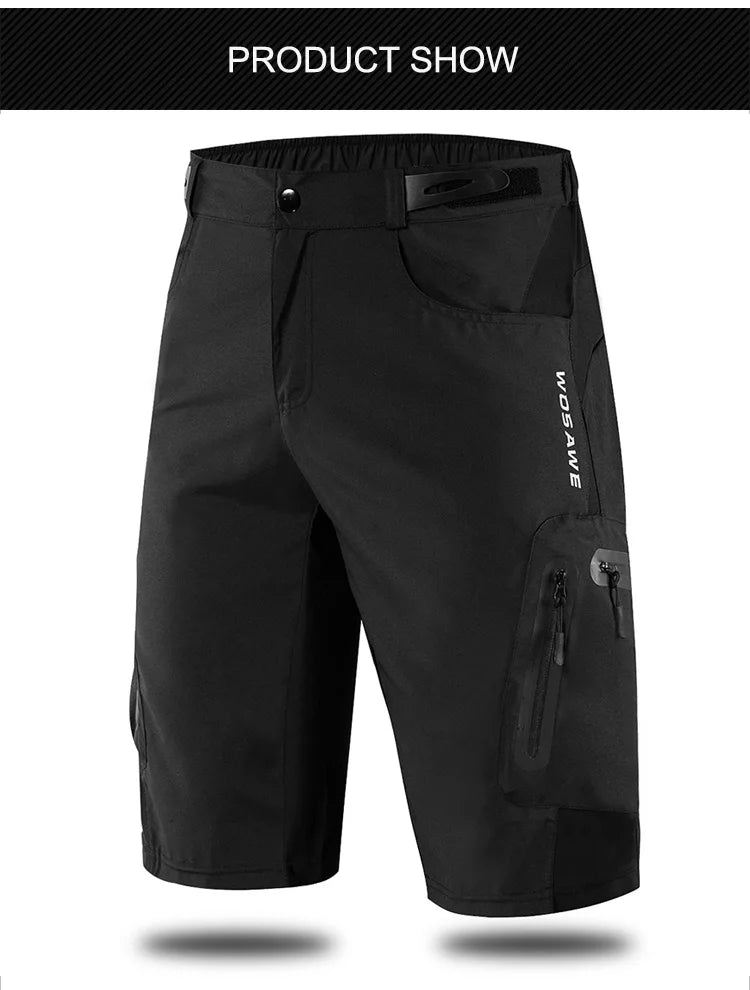 WOSAWE Shorts Motocross Racing Moto MTB Downhill Bicycle Mountain Bike Summer Short Pants