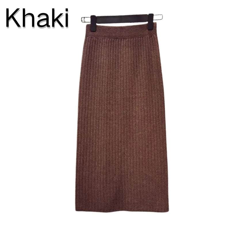 Womens Knitted Skirts Premium Edition