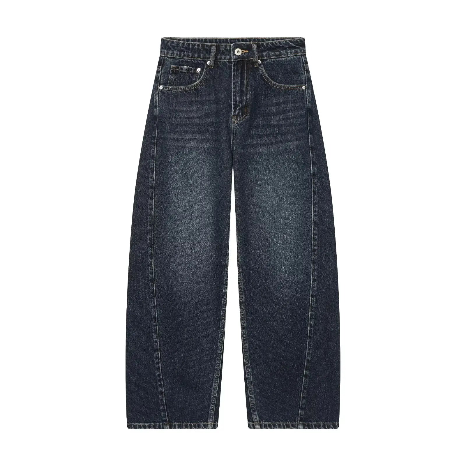 Baggy Straight Denim Street Jeans