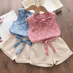 Sunny Sleeveless Baby Girl Set