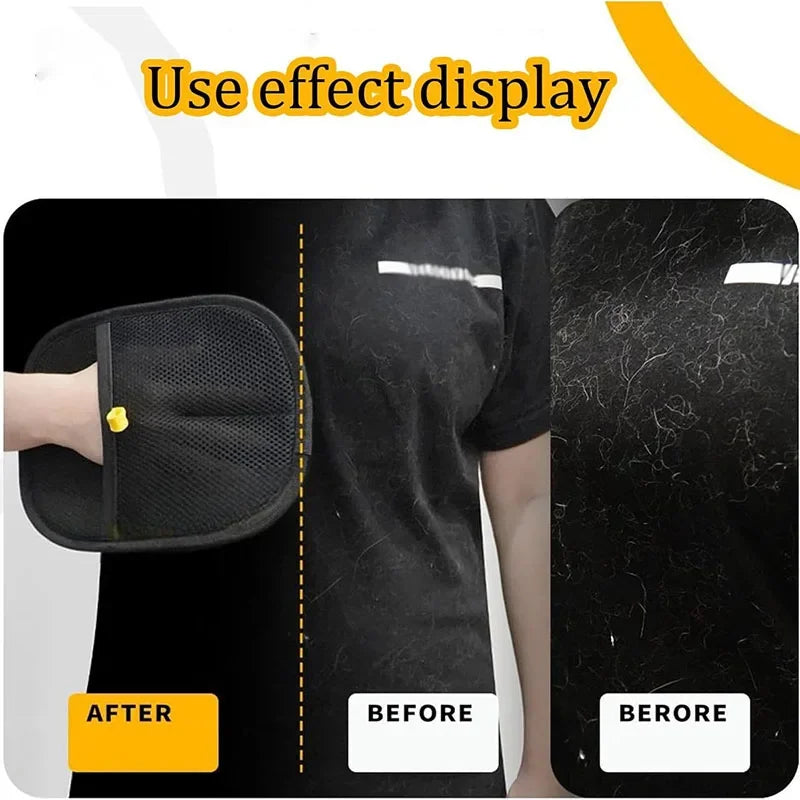 Pet Grooming Gloves Static Dedusting Brush Pet Hair Remover Brush Removing Dog Cat Hair From Sofa Carpet Clothes Pet Products