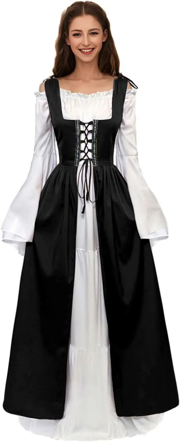 Medieval Renaissance Goddess Costume Dress