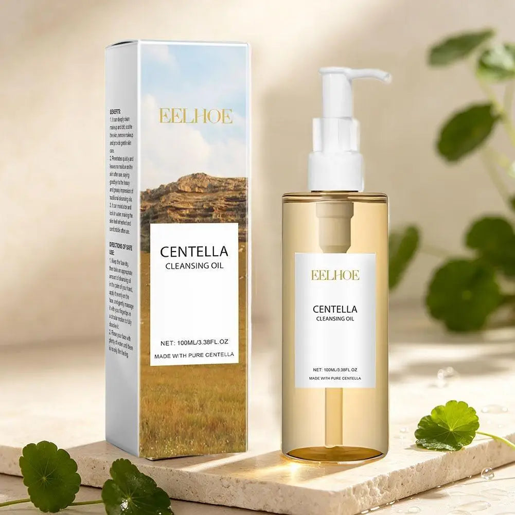 Centella Skincare Set Cleansing Oil Face Wash Serum Barrier Repair Soothing Hydrating Facial Care Kit For All Skin Types Korean