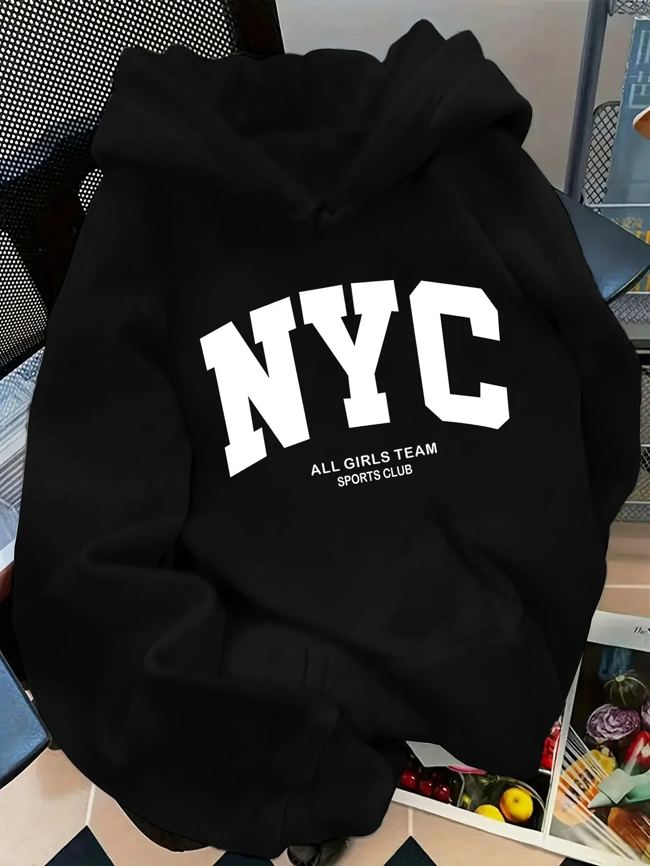 New York Team Navy Blue Zip Hoodie (Fall/Winter)