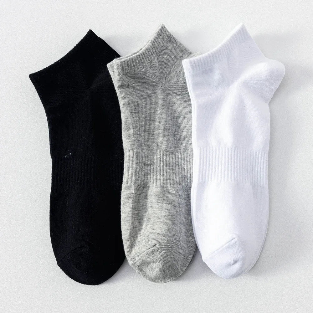 Plus Size Cotton Crew Socks