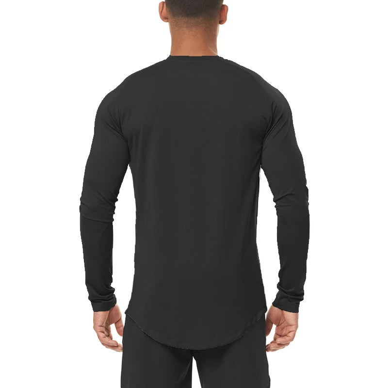 Sports Tights Basketball Training Bottoming Long Sleeve Cycling High Elastic Breathable Fitness Clothes