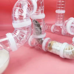 Pipeline Accessories DIY Set  Hamster Cage Renovation External Pipeline Tunnel Small Pet Supplies Toy
