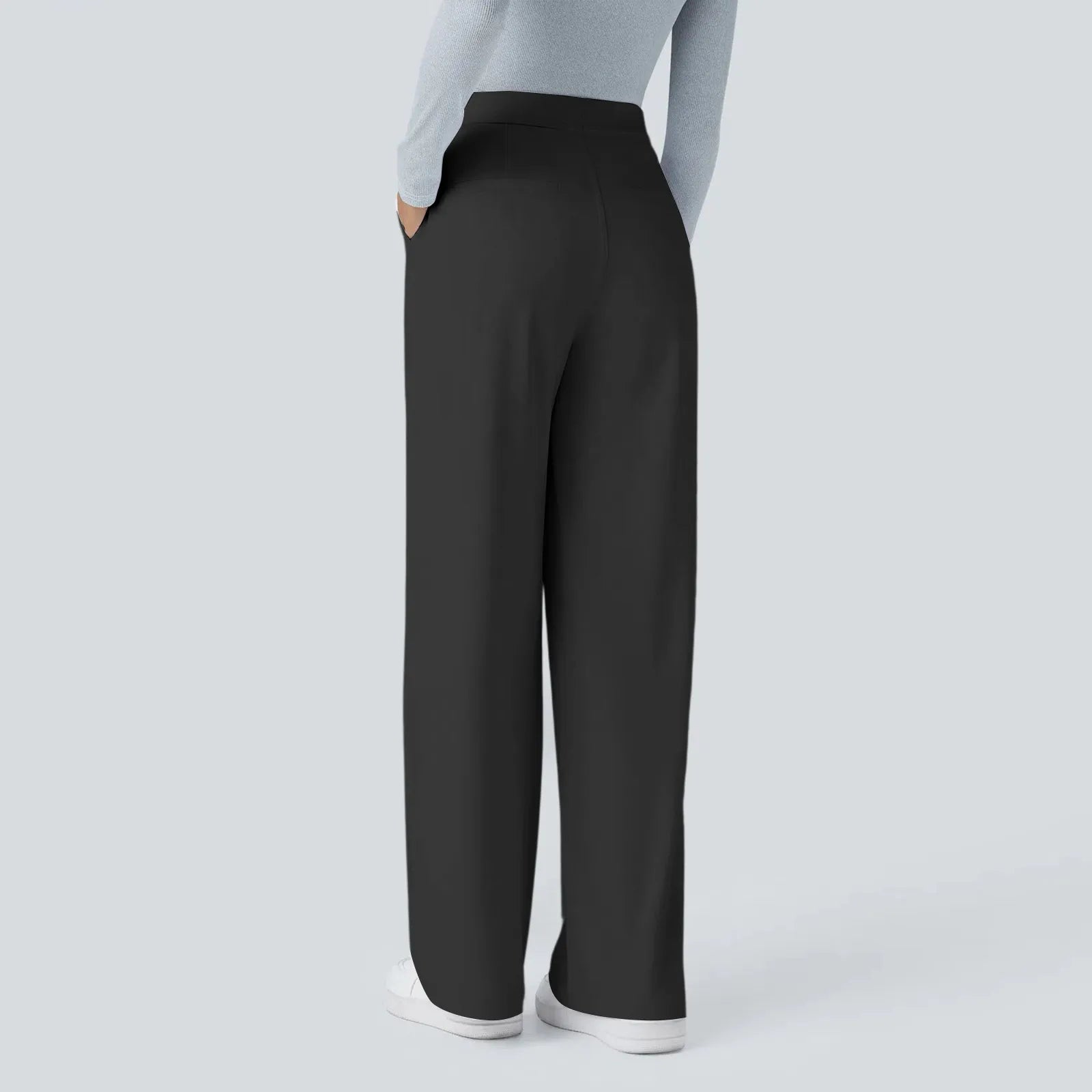Women's Fashion Comfortable Pants Autumn and Winter Wide Leg Casual Sports Drape Slimming and Versatile Floor Length 2025