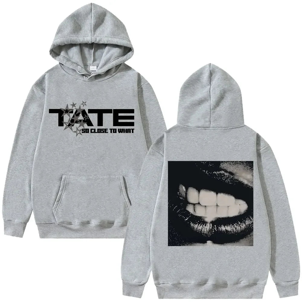 Tate McRaeConcert Miss Possessive Tour Hoodie Printed Unisex Fashion Loose Fit Sportswear Fleece Hoodie Autumn/Winter Sweatshirt