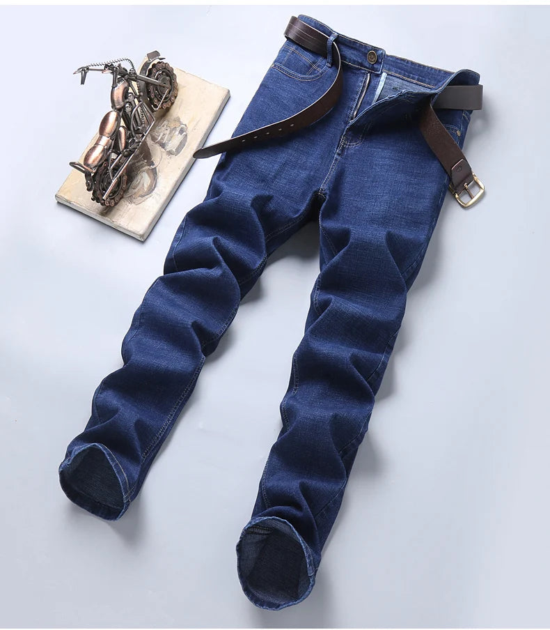 Smart Casual Straight Denim Jeans