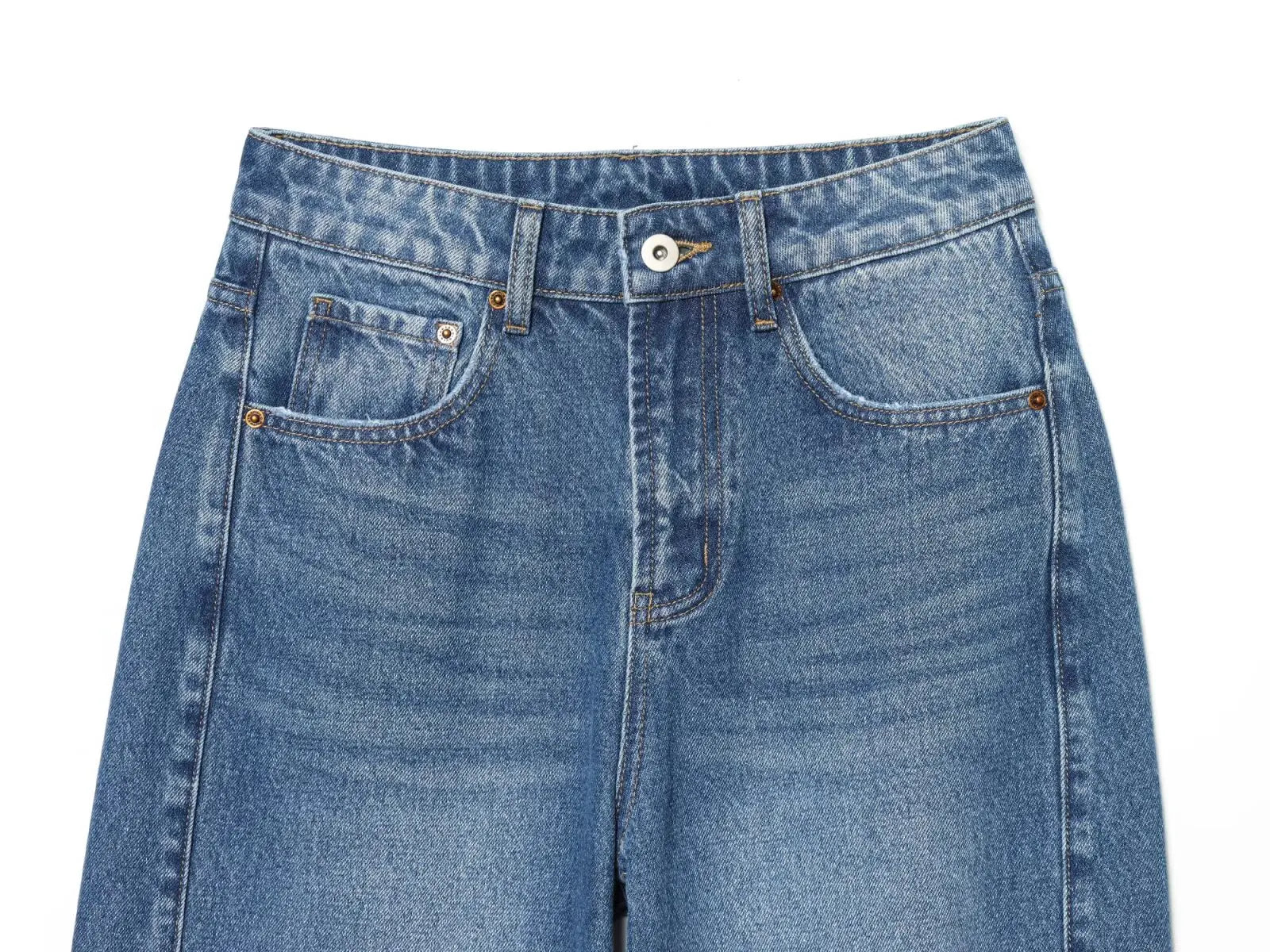 Baggy Straight Denim Street Jeans