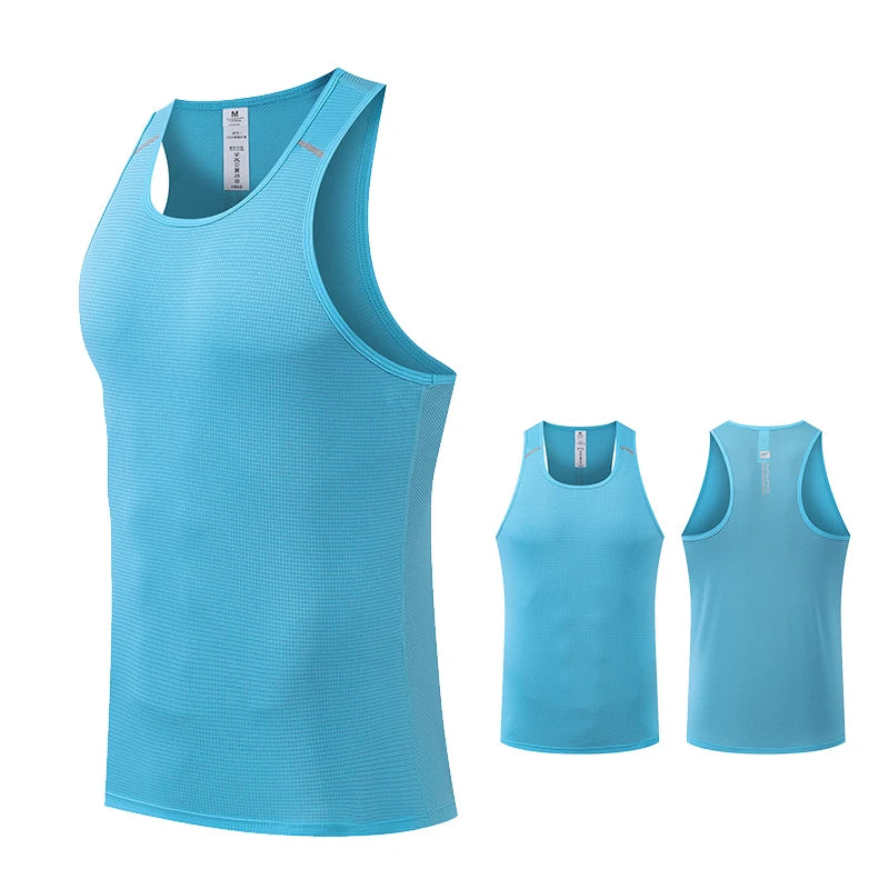 Sleeveless Athletic Fitness Training Vest