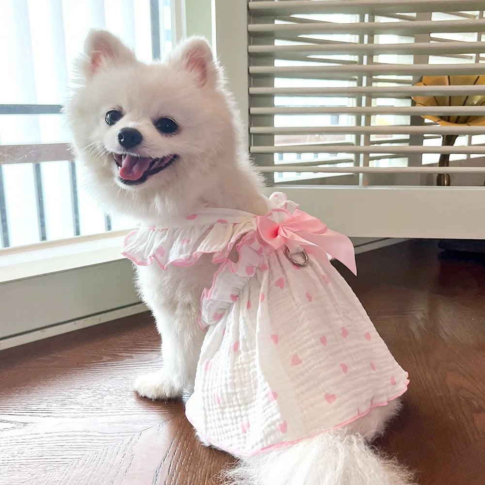 Sweet Cotton Pet Skirt Dress