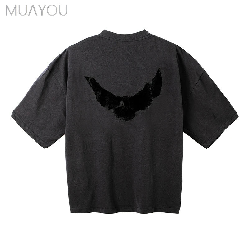 Dove Print Kanye Hoodie Men Women Streetwear 1:1 Sweatshirt High Quality Loose Double-Layer Heavy Fabric Pullover Ovesize hoodes