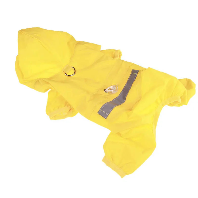 Overalls Style Puppy Rain Coat