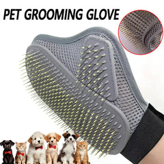 TPR Metal Needle Deshedding Glove