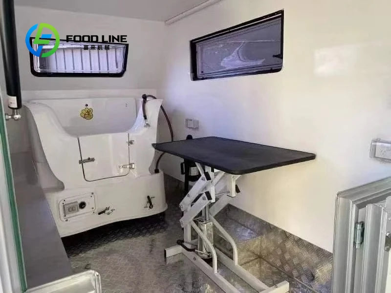 Fully Equipped Mobile Grooming Trailer