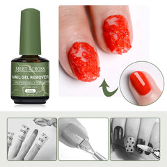 15ML Remover Gel 3-5 Mins Fast Remover Magic Nail Gel Remover Polish Clean Degreasr Soak Off UV LED Vernis Nail Art Manicure