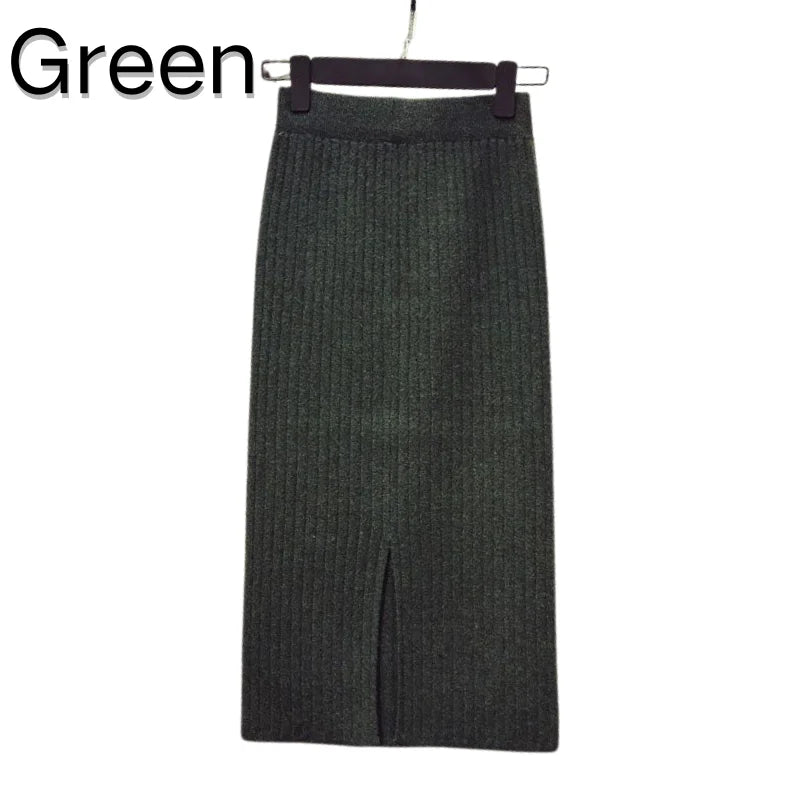 Womens Knitted Skirts Premium Edition