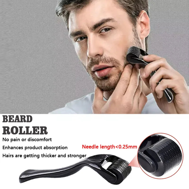 Men's Beard Care Set, Beard Oil, Beard Balm, Moisturizing, Nourishing, Softening and Smoothing, with Trimming Tools & Bear
