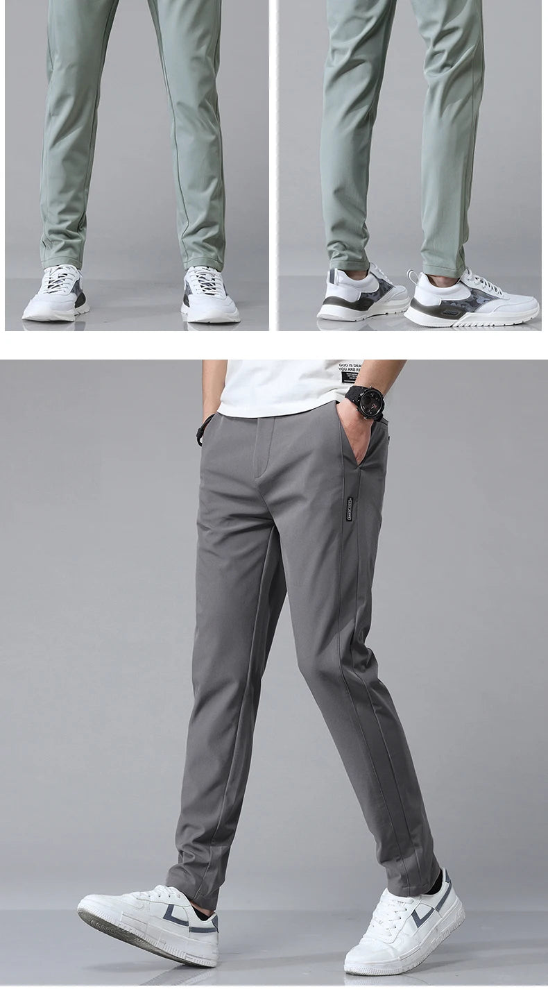Ultra Thin Slim Casual Golf Pants