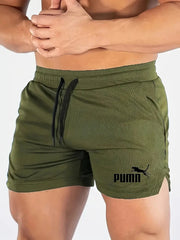 Summer Mesh Quick Drying Shorts Men's Sports Casual Shorts Men's Breathable Beach Pants Suitable for Fitness Outdoor Running