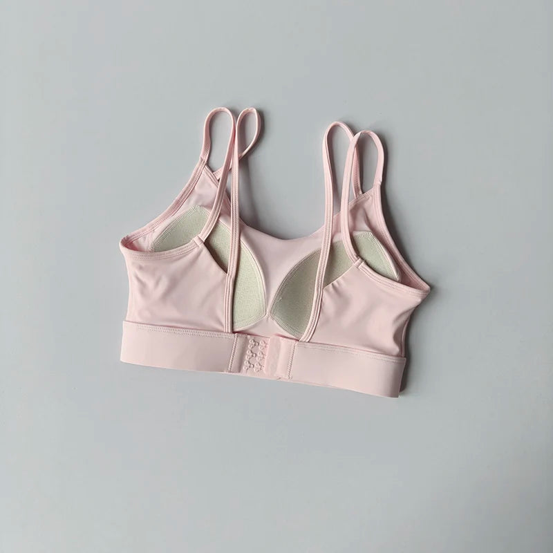 High Support Sports Bra for Women Maximum Impact Racerback Workout Top Moisture-Wicking Running Fitness Bra