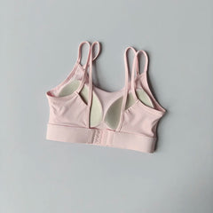 High Support Sports Bra for Women Maximum Impact Racerback Workout Top Moisture-Wicking Running Fitness Bra