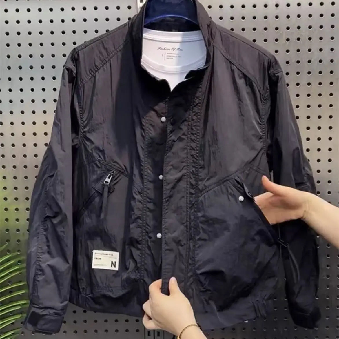 Lightweight Zip Casual Jacket