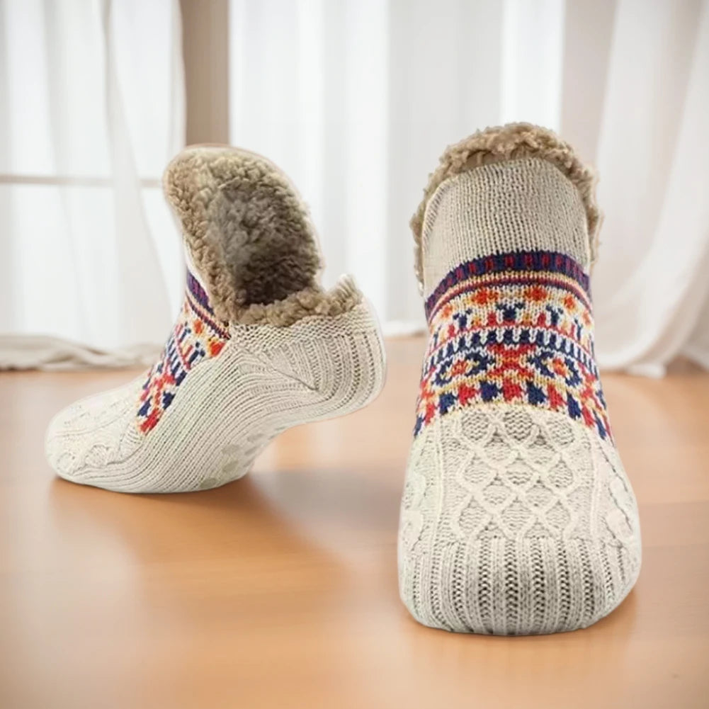 Winter Fuzzy Non-Slip Slipper Socks