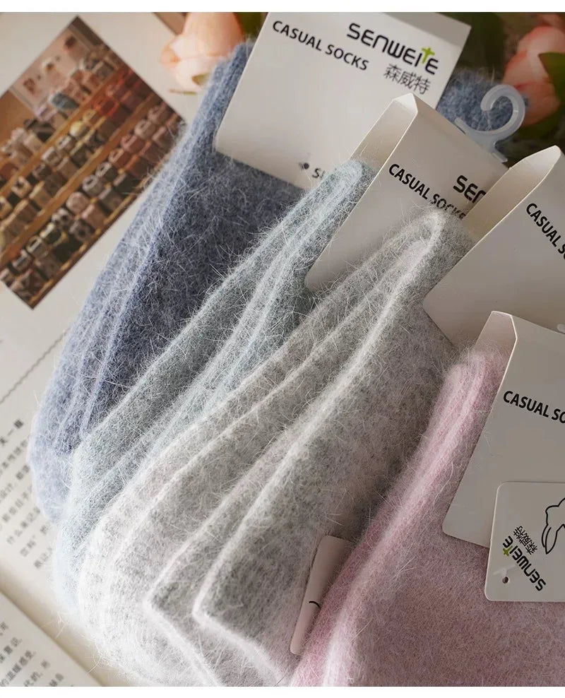 Plush Winter Mid Tube Socks