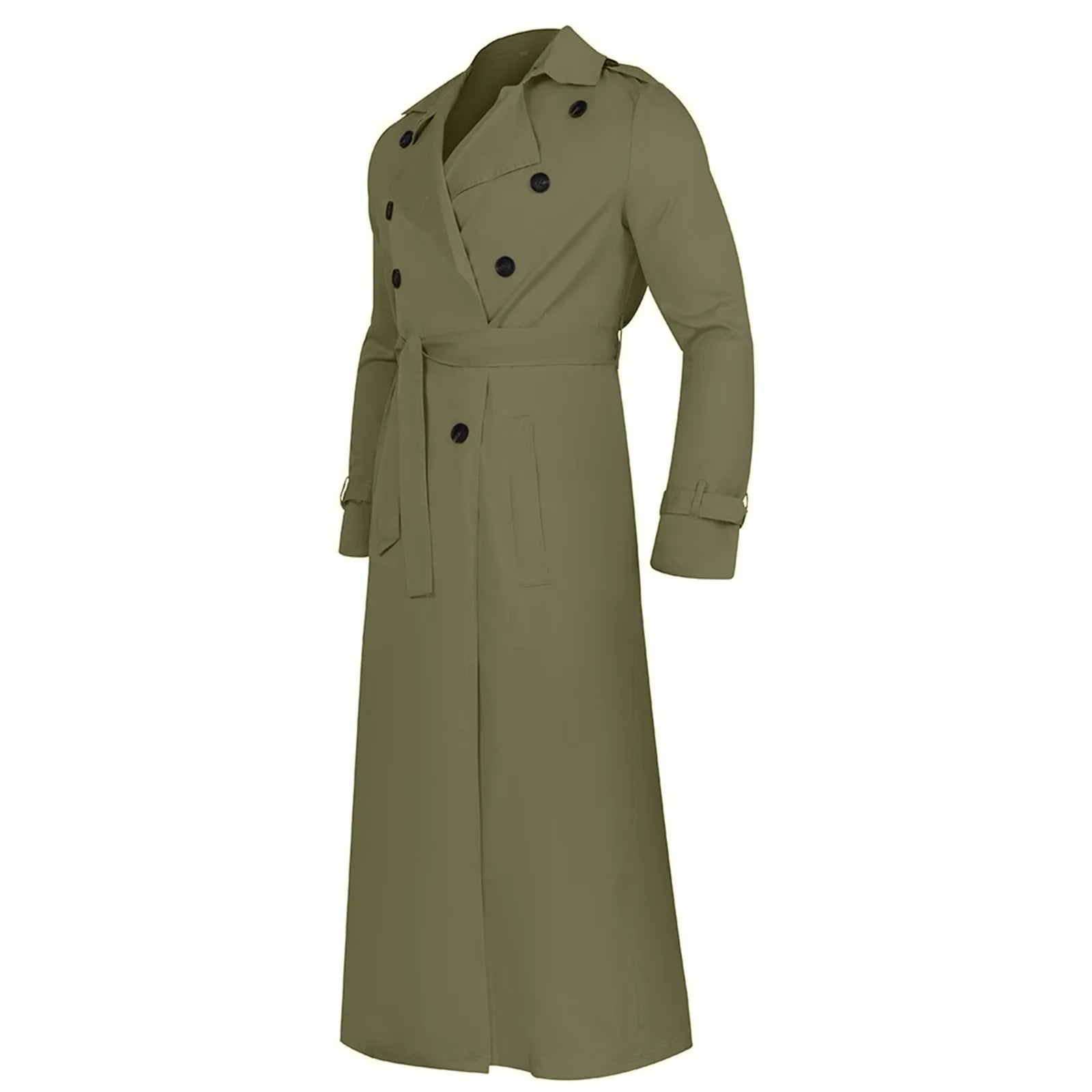 Full Length Single Breasted Trench