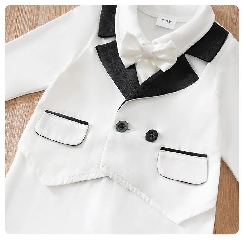 Baby Gentleman Long Sleeve Jumpsuit