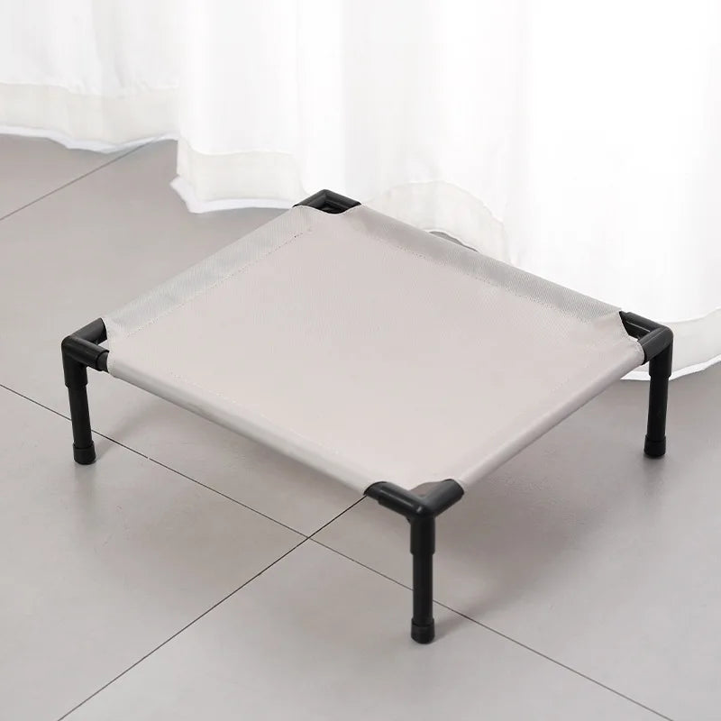 Pet Camping Bed Elevated Bed for Dogs Folding Puppy Camping Bed Cat House Portable Removable Washable Puppy Beds Dog Hammock