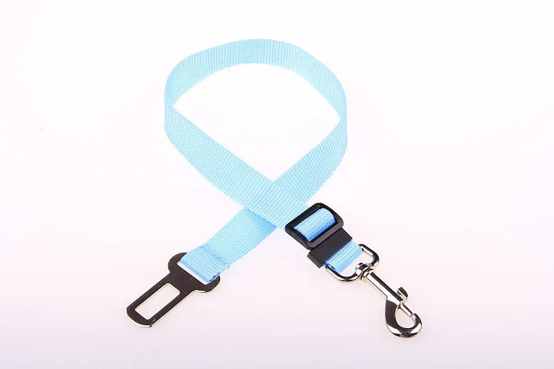 Car Seat Belt Pet Dog Leash Adjustable Lead Leash Safety Travel Clip Puppy Collar Leash Pet Supplies Dog Accessories Dropship