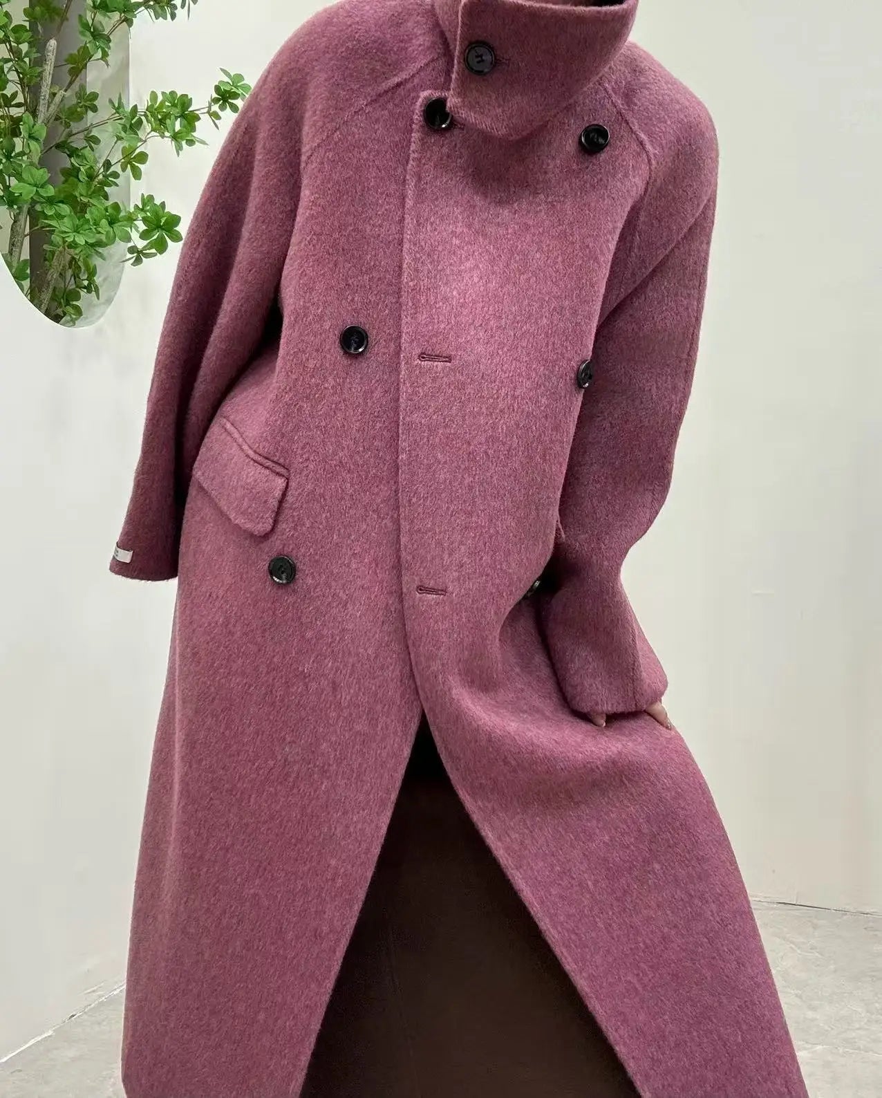 Retro Double-Sided Wool Short Coat