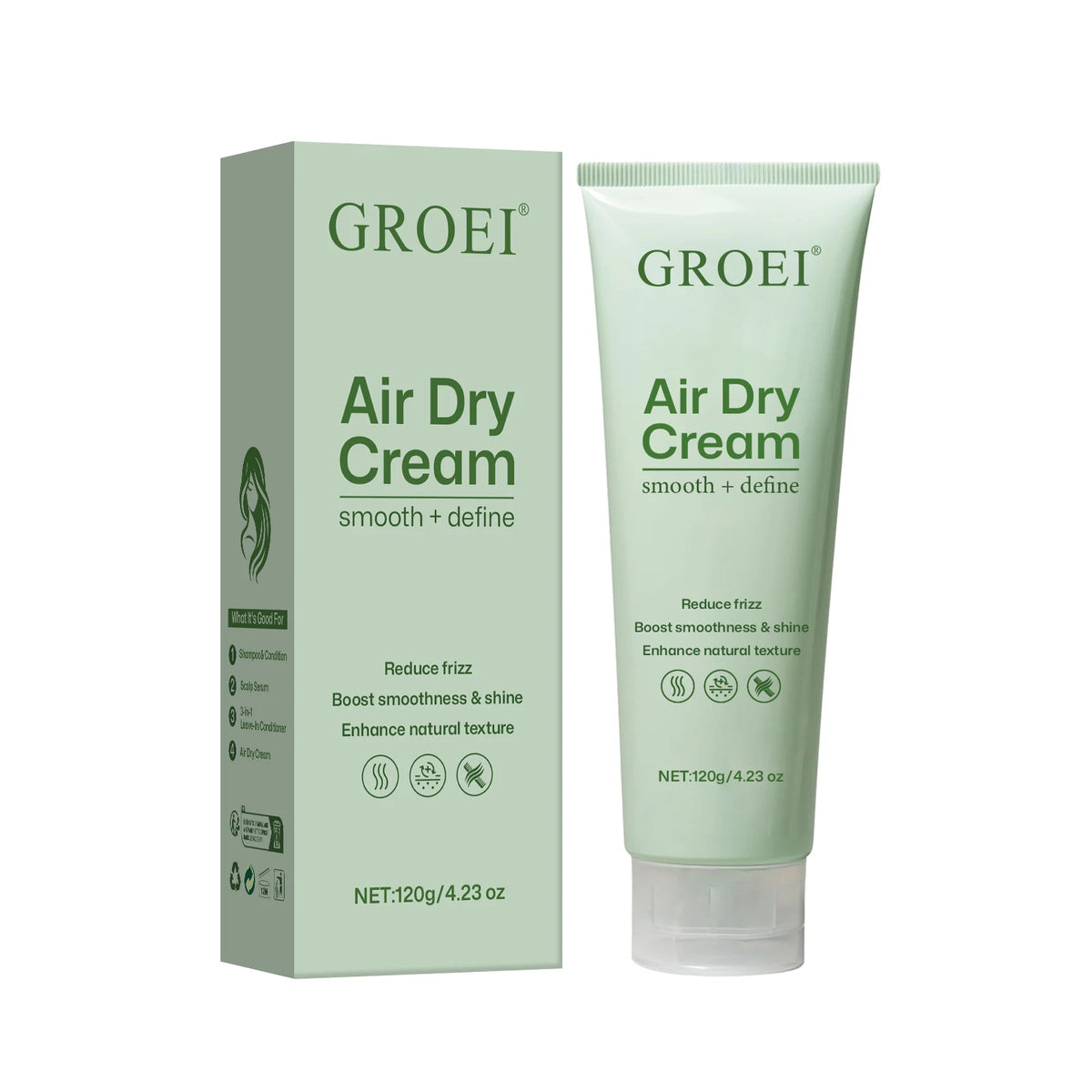 Hair Styling Cream with Nourishing Formula Add Shine and Shape Outline Strengthen Hair and Scalp Care